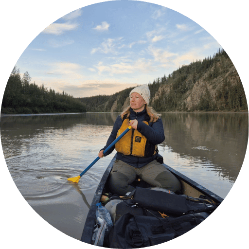 Descente du Yukon avec Sandrine, globe trotteuse