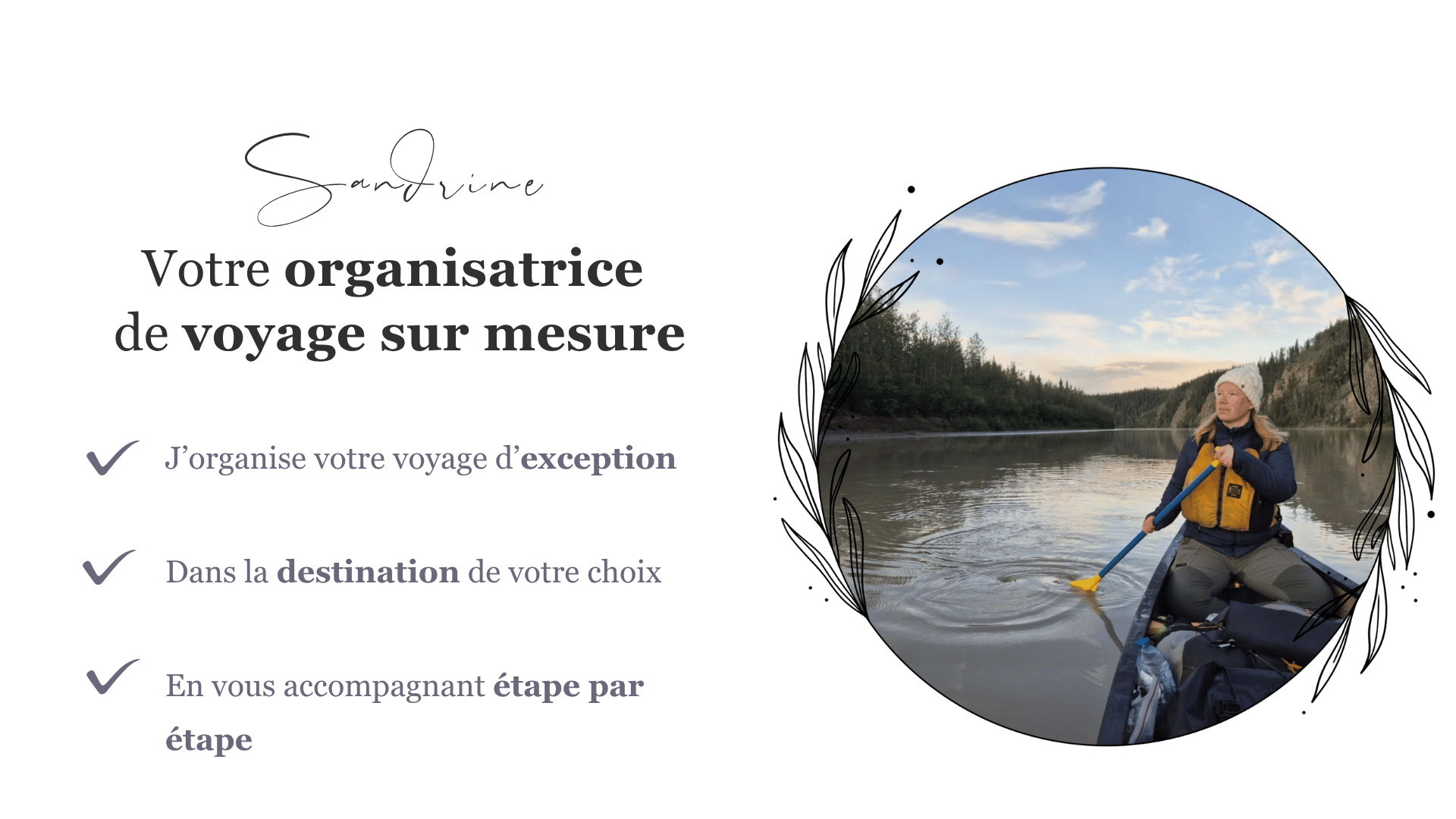 Organisatrice de voyage dans le Yukon