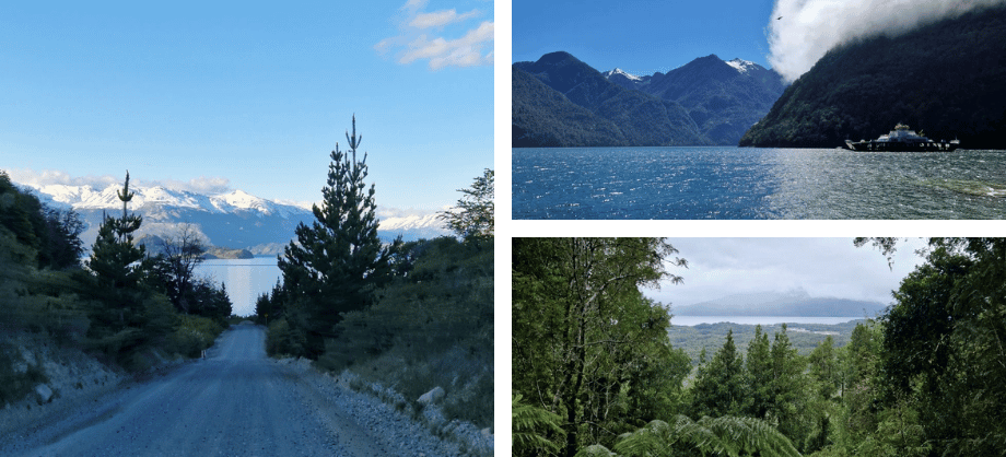 Rouler sur la carretera austral au chili